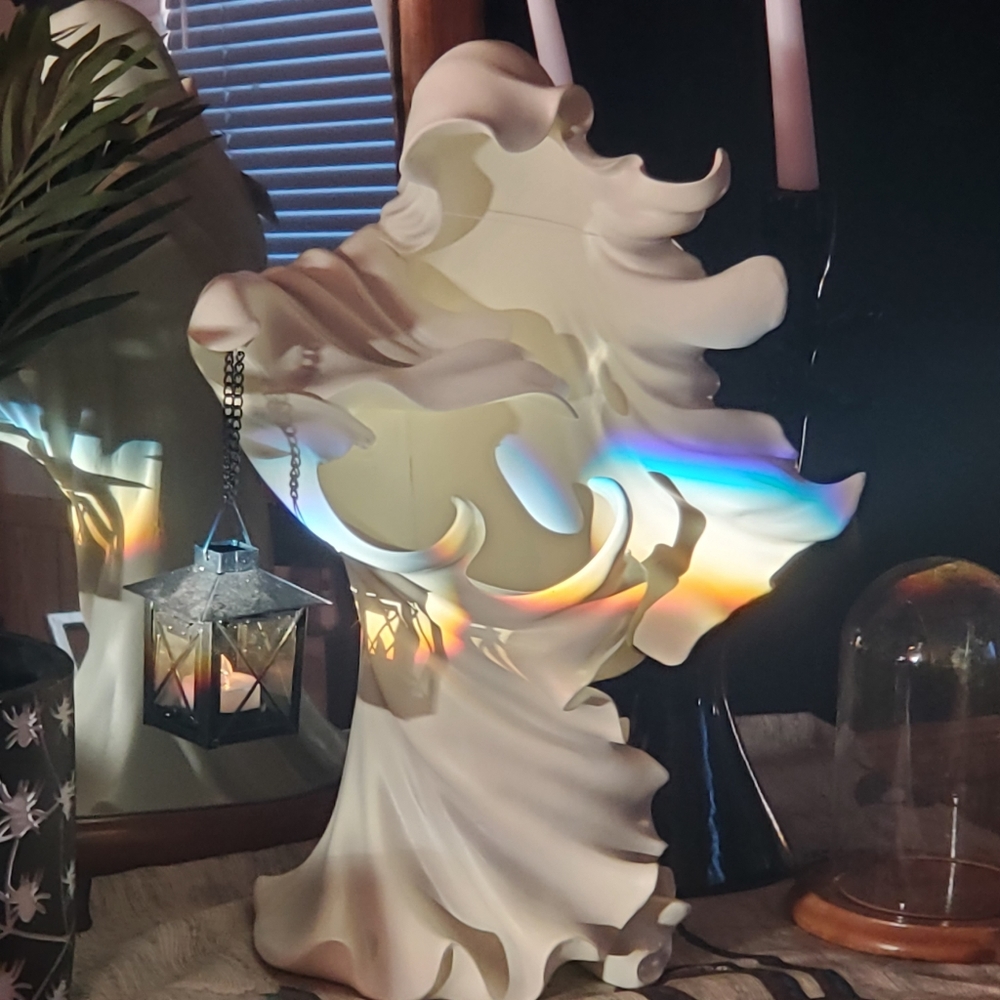 Cracker Barrel Resin Ghost with Lantern